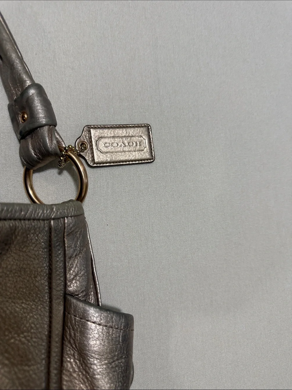 Coach soft metallic